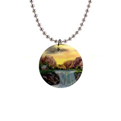 Brentons Waterfall - Ave Hurley - Artrave - Button Necklace by ArtRave2