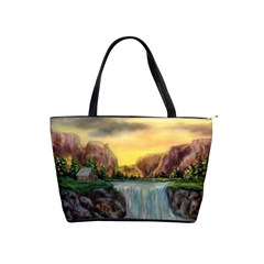 Brentons Waterfall - Ave Hurley - Artrave - Large Shoulder Bag by ArtRave2