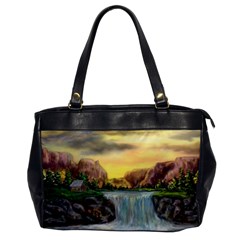 Brentons Waterfall - Ave Hurley - Artrave - Oversize Office Handbag (one Side) by ArtRave2