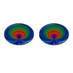 Design Cufflinks (oval) by Siebenhuehner