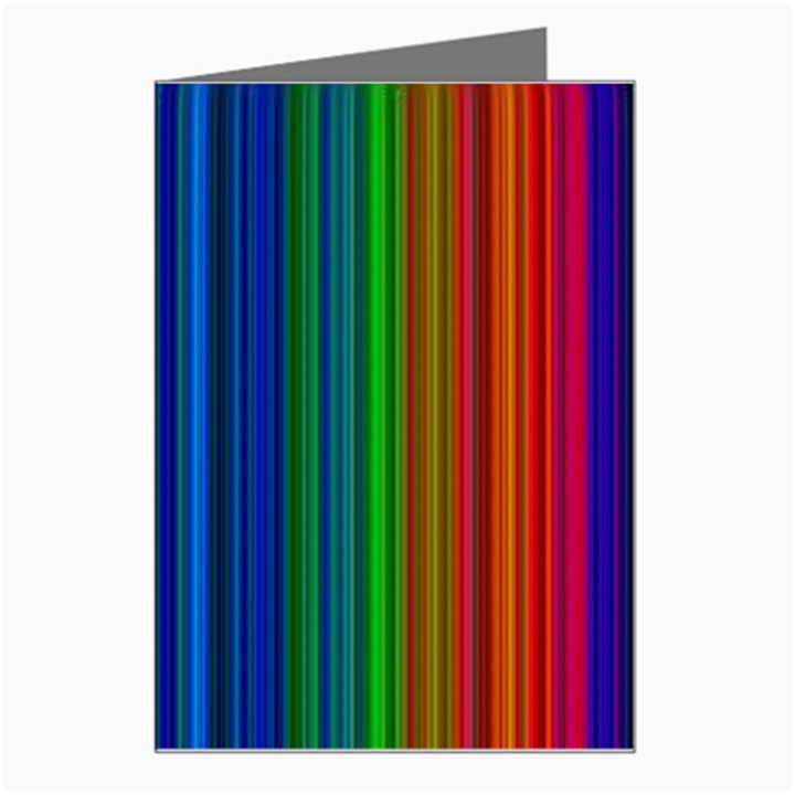 Strips Greeting Card