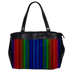 Strips Oversize Office Handbag (one Side) by Siebenhuehner