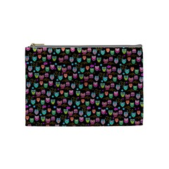 Happy Owls Cosmetic Bag (medium)