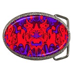 Abstract Belt Buckle (Oval) Front