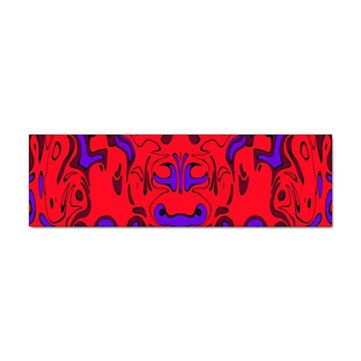 Abstract Bumper Sticker