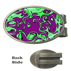 Abstract Money Clip (oval) by Siebenhuehner