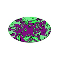 Abstract Sticker (oval) by Siebenhuehner