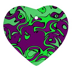 Abstract Heart Ornament (two Sides) by Siebenhuehner