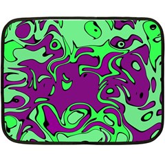 Abstract Mini Fleece Blanket (two Sided) by Siebenhuehner