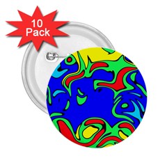 Abstract 2 25  Button (10 Pack) by Siebenhuehner