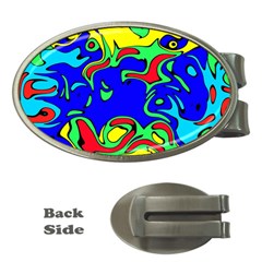 Abstract Money Clip (oval) by Siebenhuehner