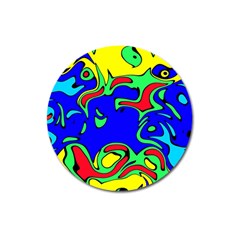 Abstract Magnet 3  (round) by Siebenhuehner