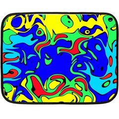 Abstract Mini Fleece Blanket (two Sided) by Siebenhuehner