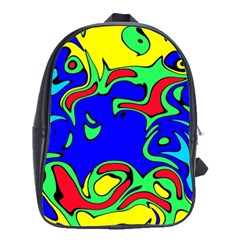 Abstract School Bag (large)