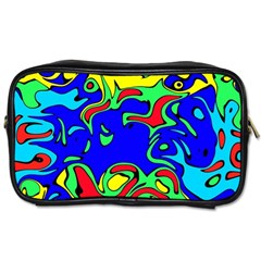 Abstract Travel Toiletry Bag (two Sides) by Siebenhuehner