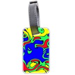 Abstract Luggage Tag (Two Sides) Back