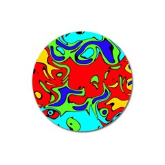 Abstract Magnet 3  (round) by Siebenhuehner