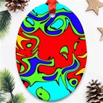 Abstract Oval Ornament (Two Sides) Back