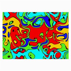 Abstract Glasses Cloth (large, Two Sided) by Siebenhuehner