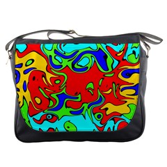 Abstract Messenger Bag