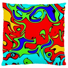 Abstract Large Cushion Case (two Sided)  by Siebenhuehner