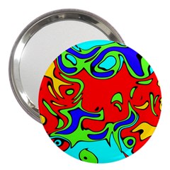 Abstract 3  Handbag Mirror by Siebenhuehner