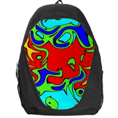 Abstract Backpack Bag