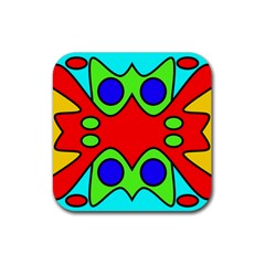 Abstract Drink Coaster (square) by Siebenhuehner