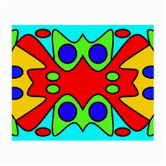 Abstract Glasses Cloth (small, Two Sided)