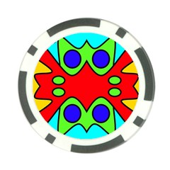 Abstract Poker Chip