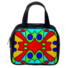 Abstract Classic Handbag (one Side) by Siebenhuehner