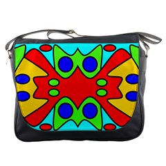 Abstract Messenger Bag