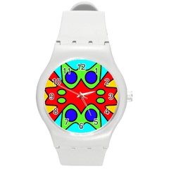 Abstract Plastic Sport Watch (medium) by Siebenhuehner