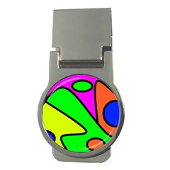 Abstract Money Clip (round) by Siebenhuehner