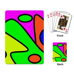 Abstract Playing Cards Single Design