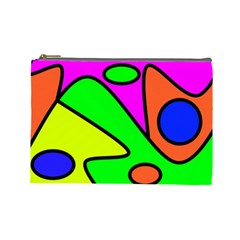 Abstract Cosmetic Bag (large) by Siebenhuehner