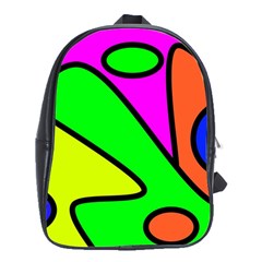 Abstract School Bag (large)