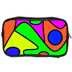 Abstract Travel Toiletry Bag (one Side) by Siebenhuehner