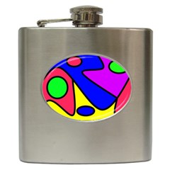 Abstract Hip Flask by Siebenhuehner