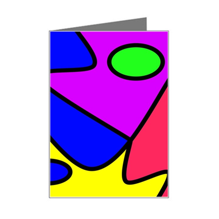 Abstract Mini Greeting Card