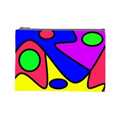 Abstract Cosmetic Bag (large) by Siebenhuehner