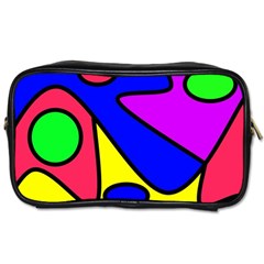 Abstract Travel Toiletry Bag (two Sides) by Siebenhuehner