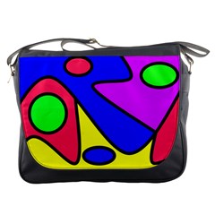 Abstract Messenger Bag by Siebenhuehner