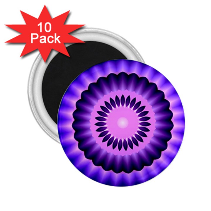 Mandala 2.25  Button Magnet (10 pack)