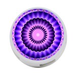 Mandala 4-Port USB Hub (Two Sides) Front