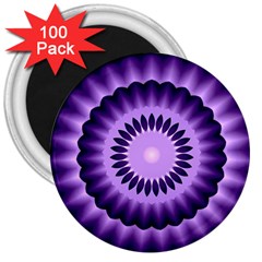 Mandala 3  Button Magnet (100 pack)