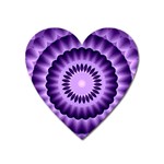 Mandala Magnet (Heart) Front