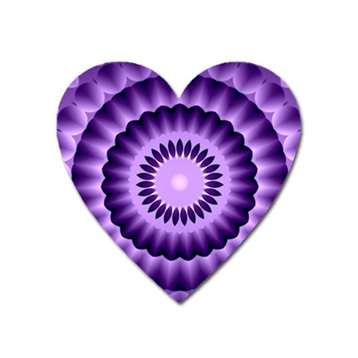 Mandala Magnet (Heart)