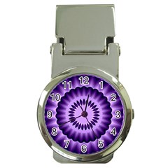 Mandala Money Clip with Watch