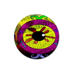 Abstract Drink Coaster (round) by Siebenhuehner